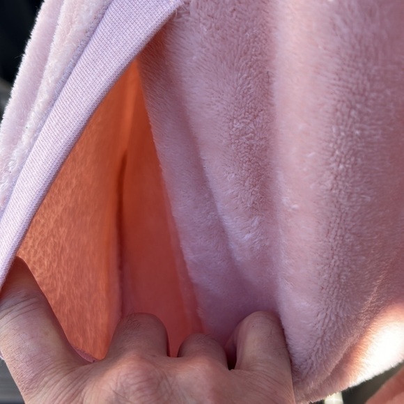 Gina Benotti Pink Fuzzy Bunny Lounge Dress Size 40/42 - Picture 4 of 11
